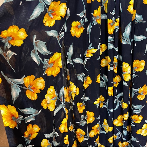 Fashion Nova M Maxi Dress Floral Wrapped Flowy - Picture 5 of 14